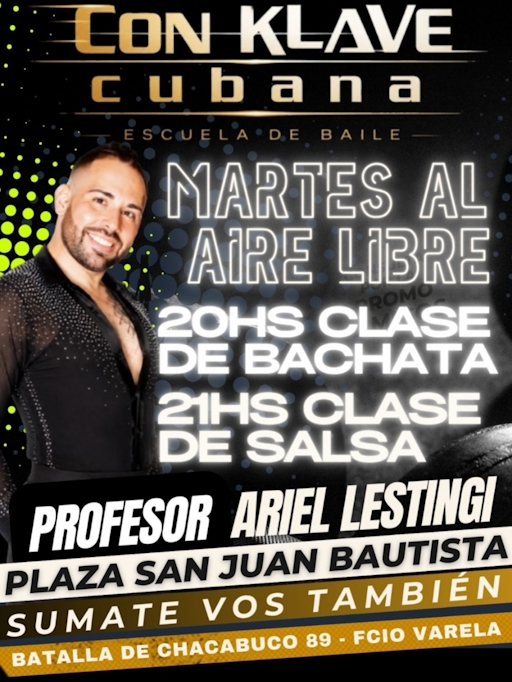 Martes al aire libre — Bachata y Salsa