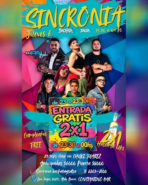 Sincronia Bachata y Salsa