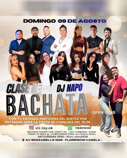 Clase de Bachata
