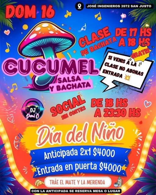 Día del Niño - Clase de Bachata + Social