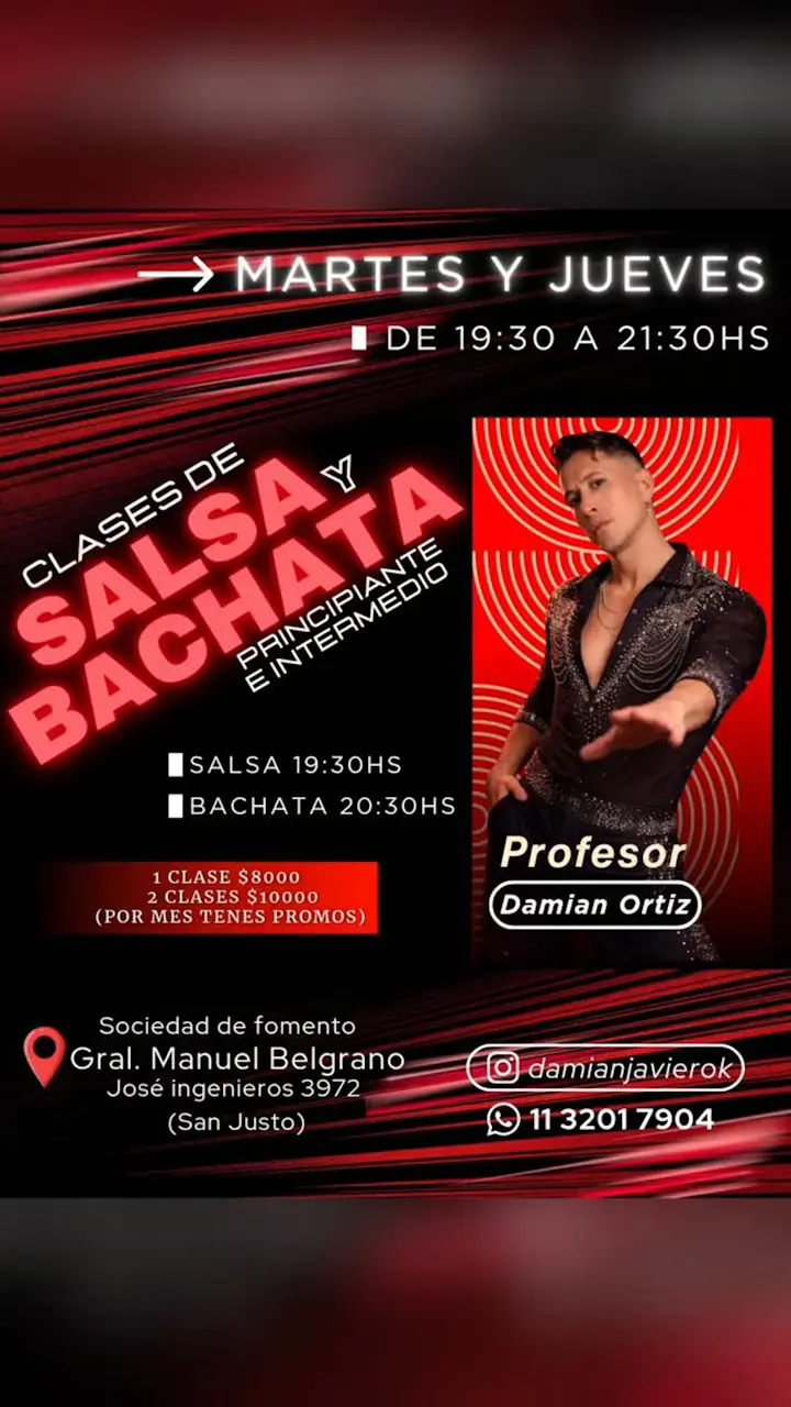 Salsa - Clase — Jueves
