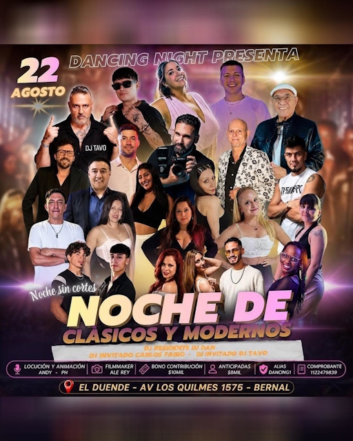 Noche de Clásicos y Modernos