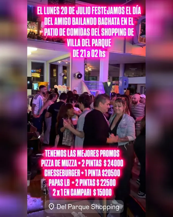 Día del Amigo Bailando Bachata