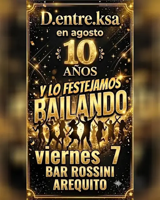 10 años - Y lo festejamos bailando