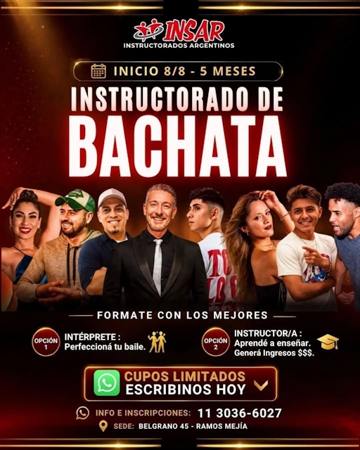 Instructorado de Bachata
