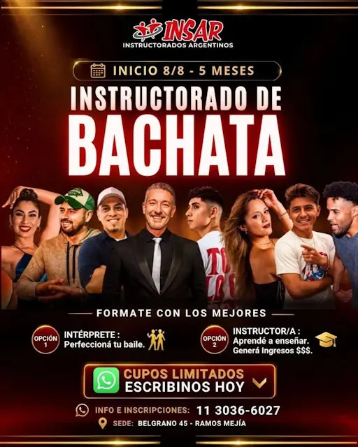 Instructorado de Bachata