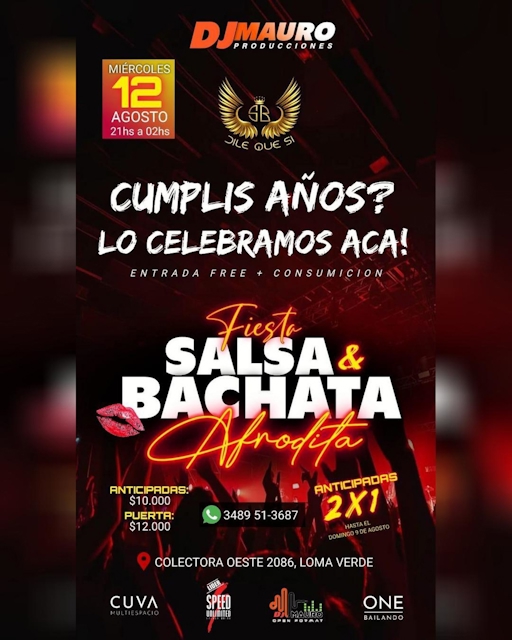 Fiesta Salsa & Bachata Afrodita