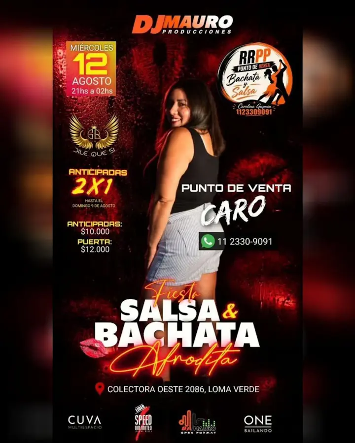 Fiesta Salsa & Bachata Afrodita