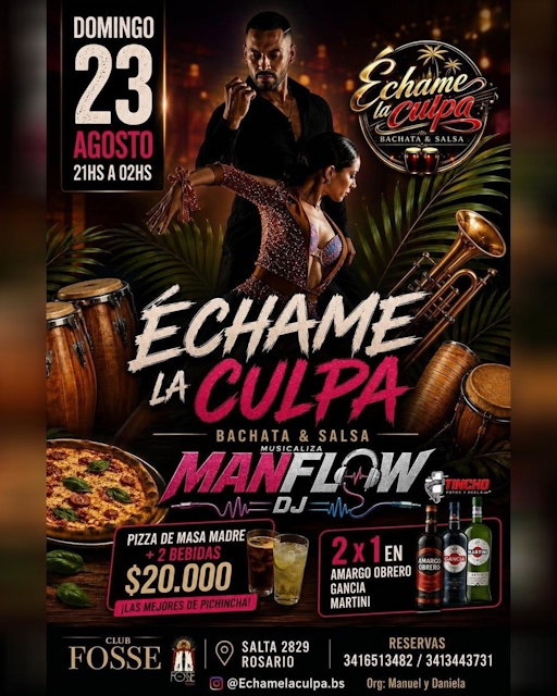 Échame la Culpa – Bachata & Salsa