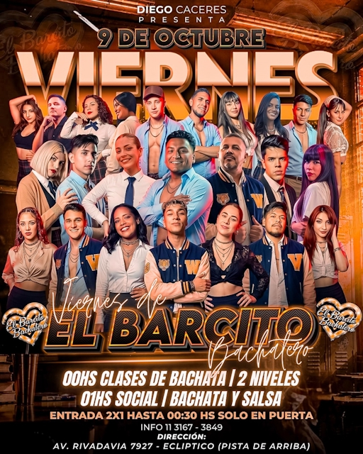 Viernes de El Barcito Bachatero