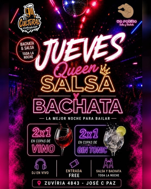 Jueves Queen Salsa y Bachata