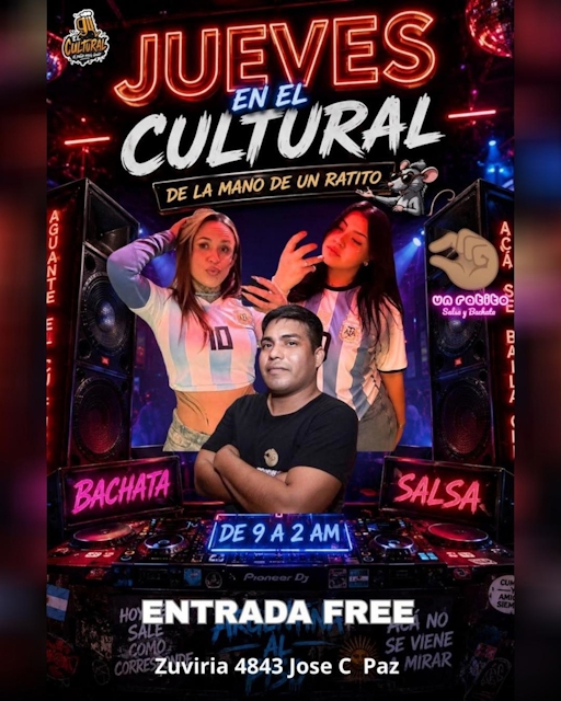 Jueves en el Cultural