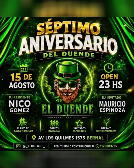 Séptimo Aniversario del Duende