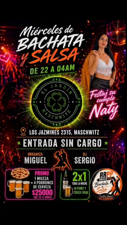 Miércoles de Bachata y Salsa