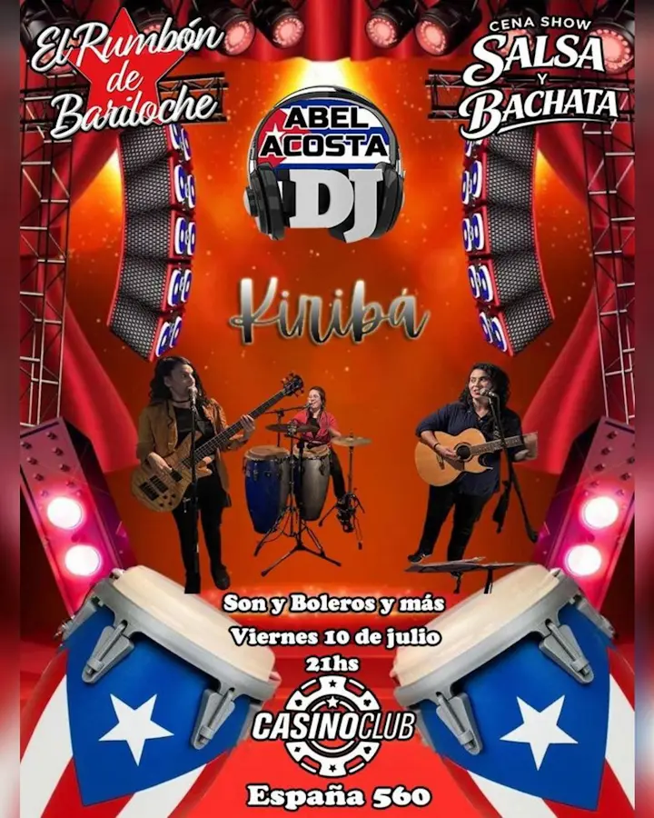 Cena Show Salsa y Bachata