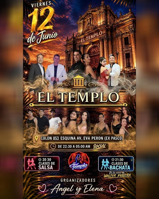 Fiesta Social en El Templo