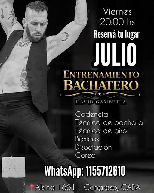Entrenamiento Bachatero