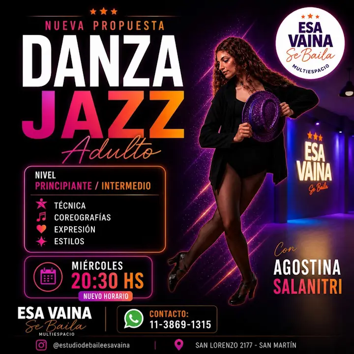 Danza Jazz Adulto