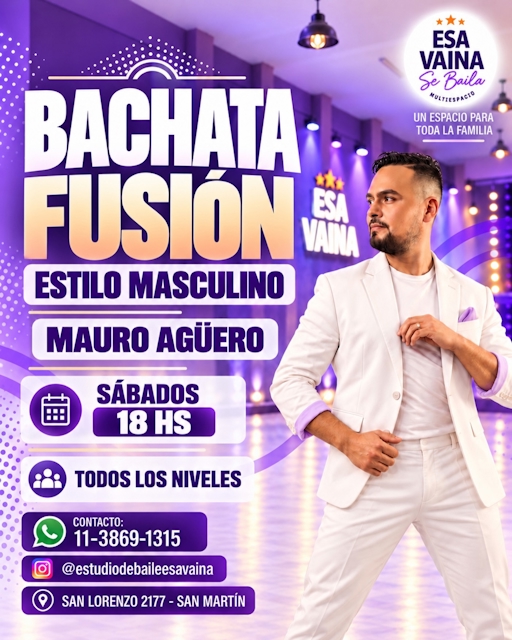Bachata Fusión - Estilo Masculino