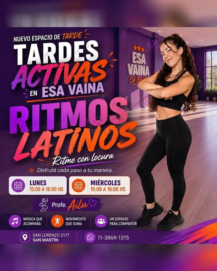 Tardes Activas - Ritmos Latinos