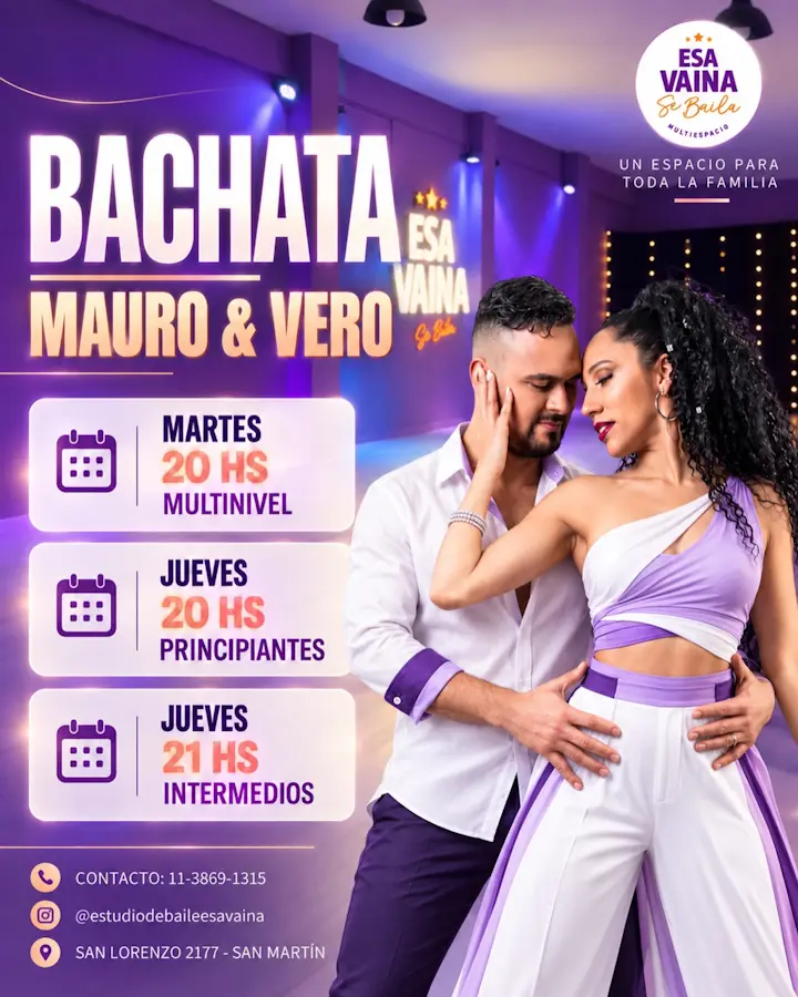 Bachata - Principiantes — Jueves
