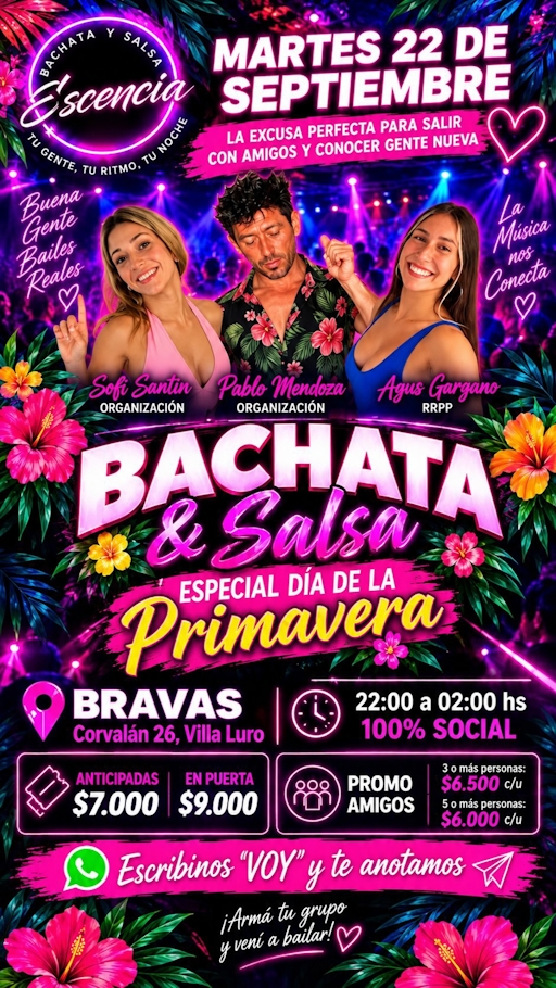 Bachata & Salsa - Especial Día de la Primavera