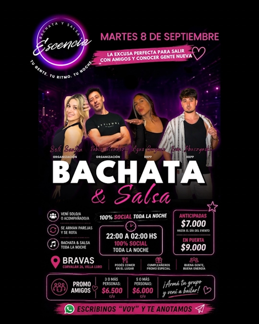 Escencia Bachata & Salsa