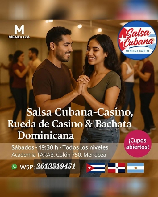 Salsa Cubana-Casino, Rueda de Casino & Bachata Dominicana