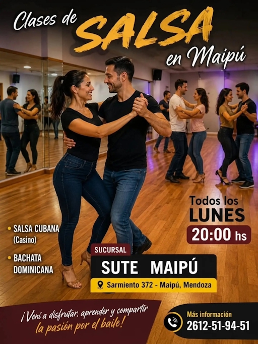 Clases de Salsa en Maipú