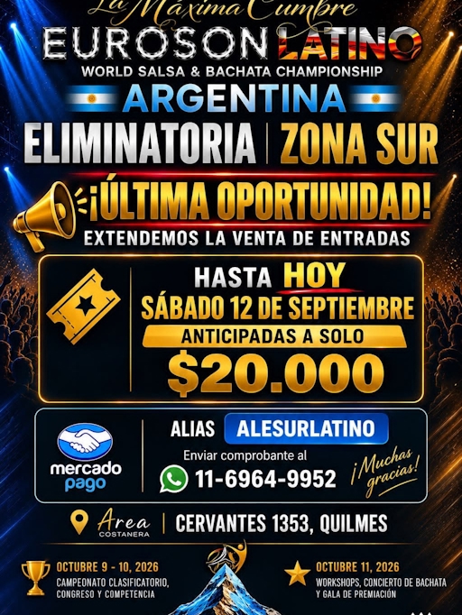 Euroson Latino Argentina Eliminatoria Zona Sur