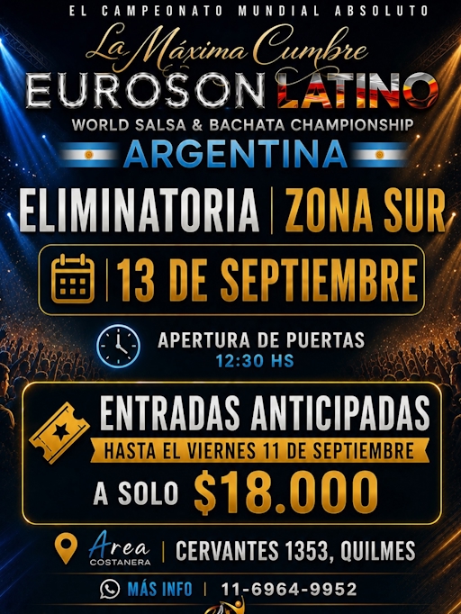 Euroson Latino Argentina - Eliminatoria Zona Sur