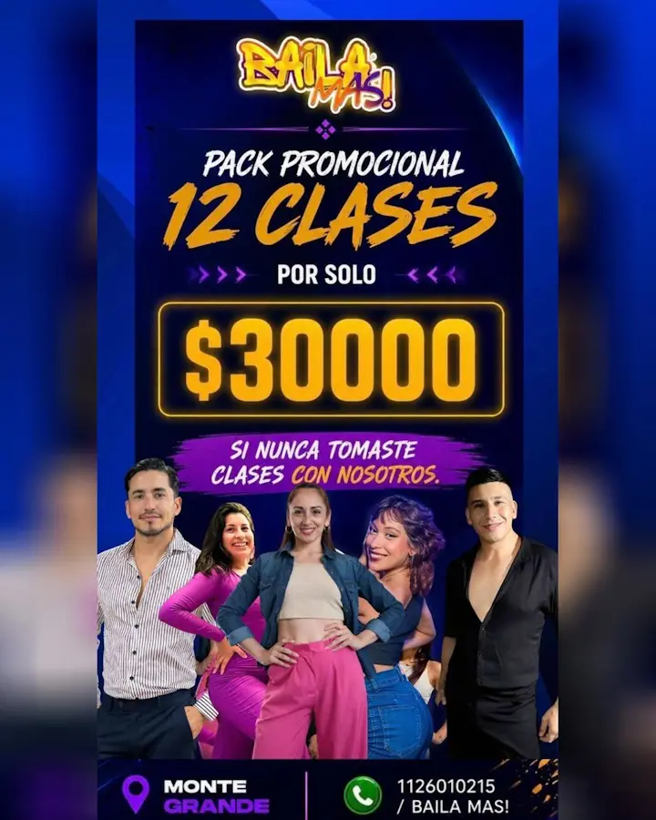 Pack Promocional 12 Clases