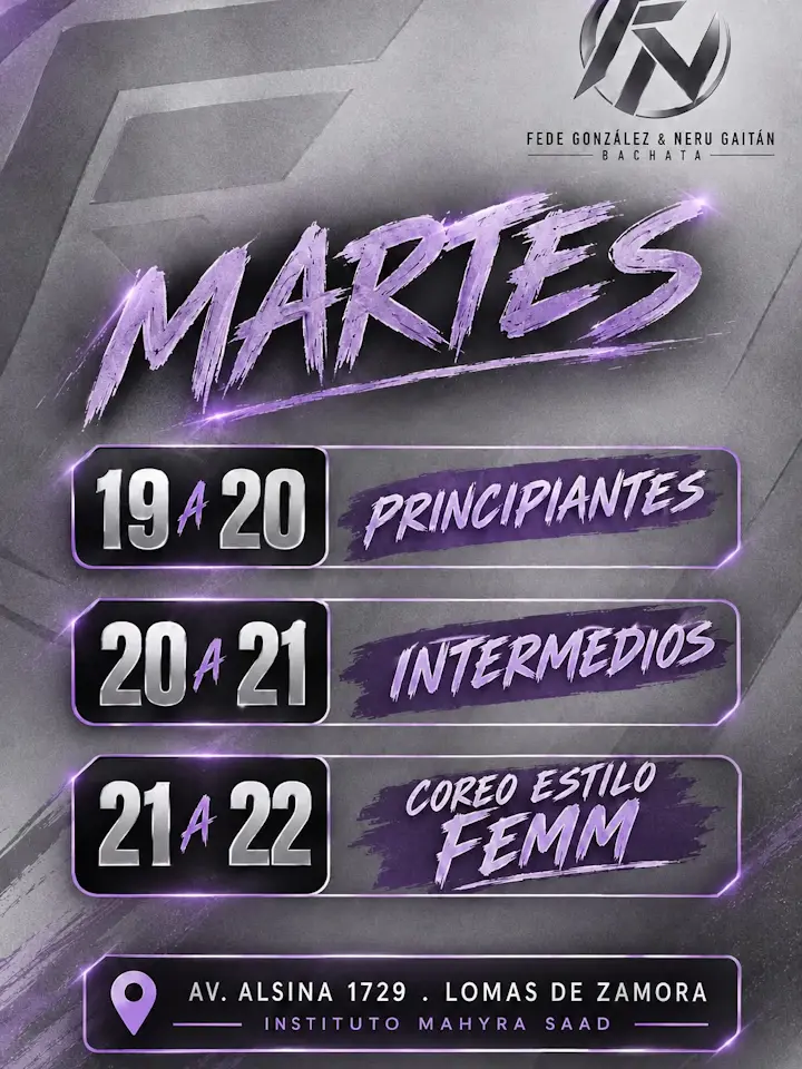Bachata Principiantes - Clase — Martes