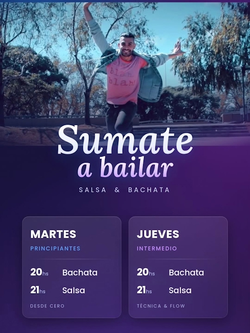 Bachata - Clase intermedio — Jueves