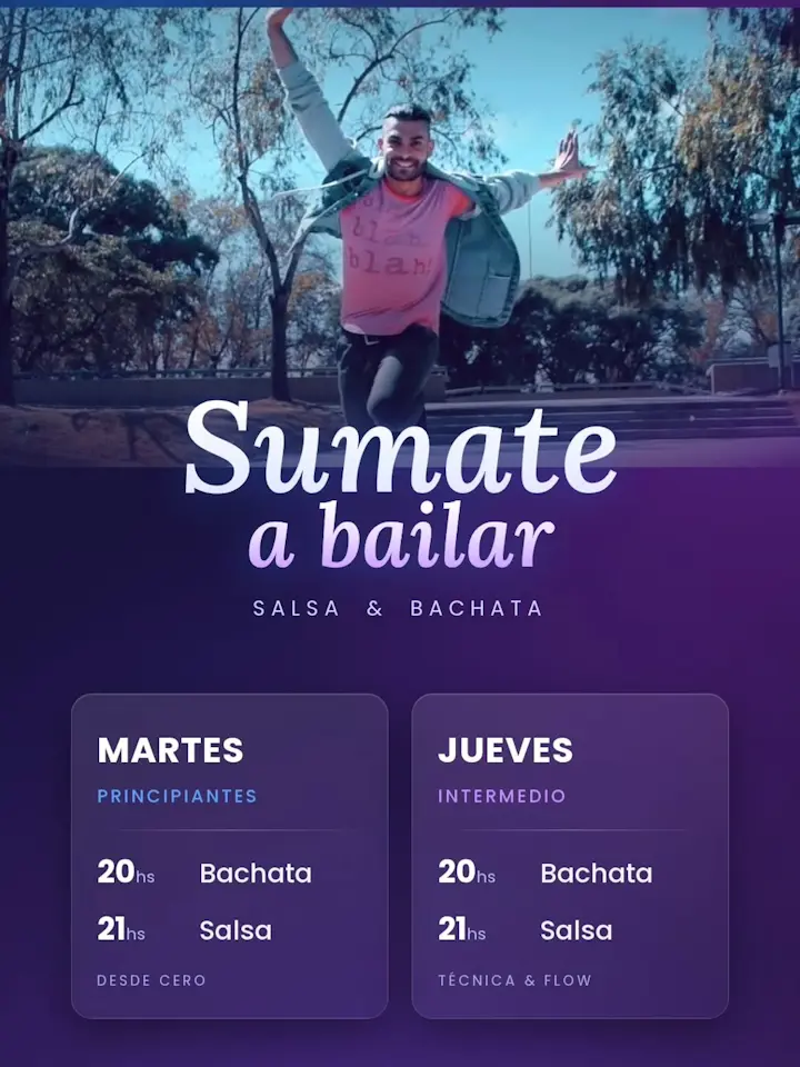 Bachata - Clase principiantes — Martes