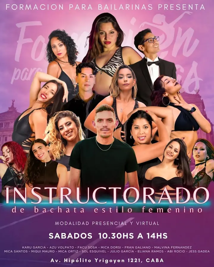 Instructorado de Bachata Estilo Femenino
