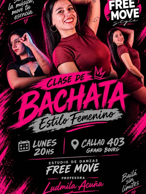 Clase de Bachata Estilo Femenino