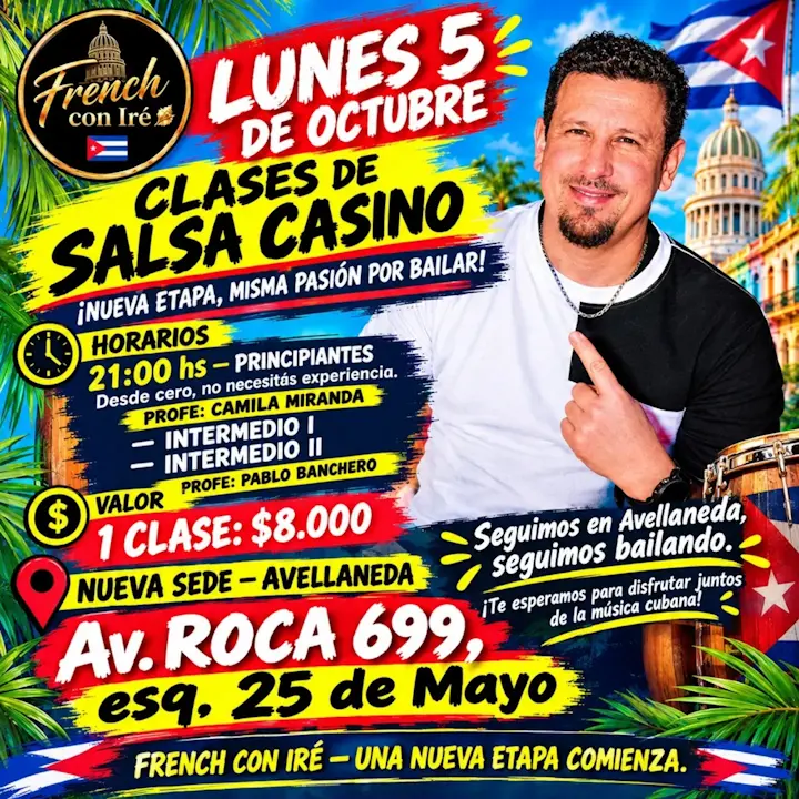 Clases de Salsa Casino