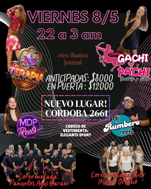 Terapia Salsa y Bachata x Como Gachi y Pachi