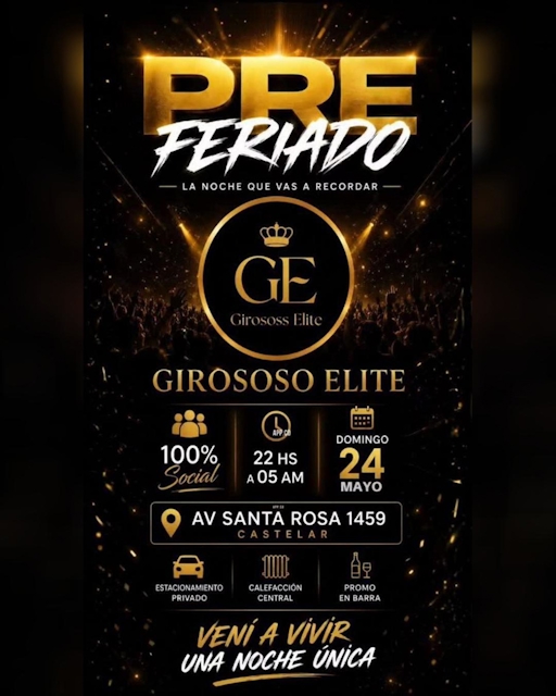 Pre Feriado - Edición Noche Larga