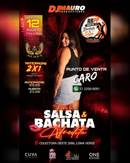 Fiesta Salsa & Bachata Afrodita