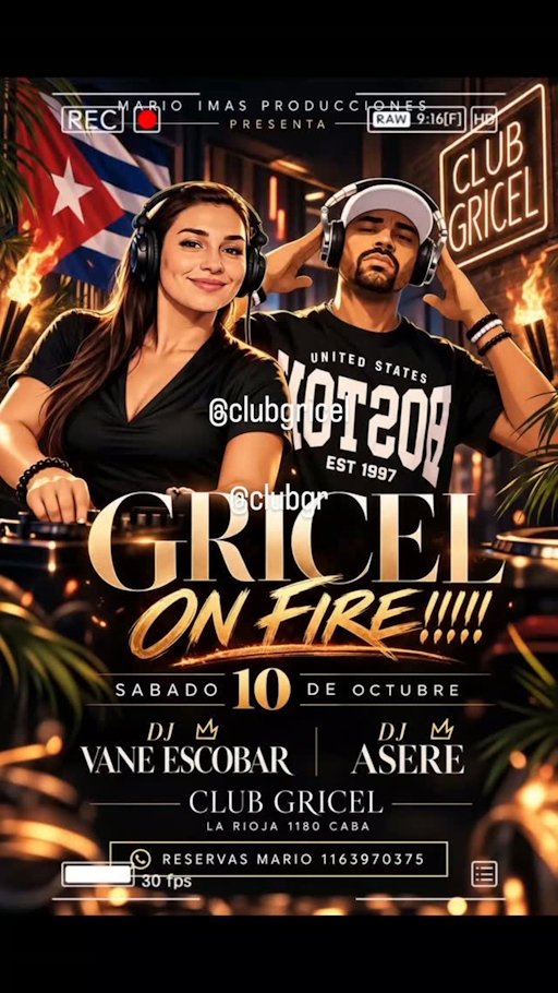 Gricel on Fire