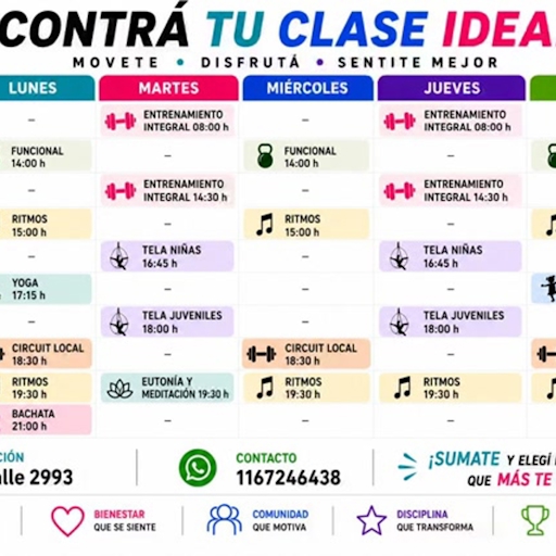 Ritmos - Clase — Lunes