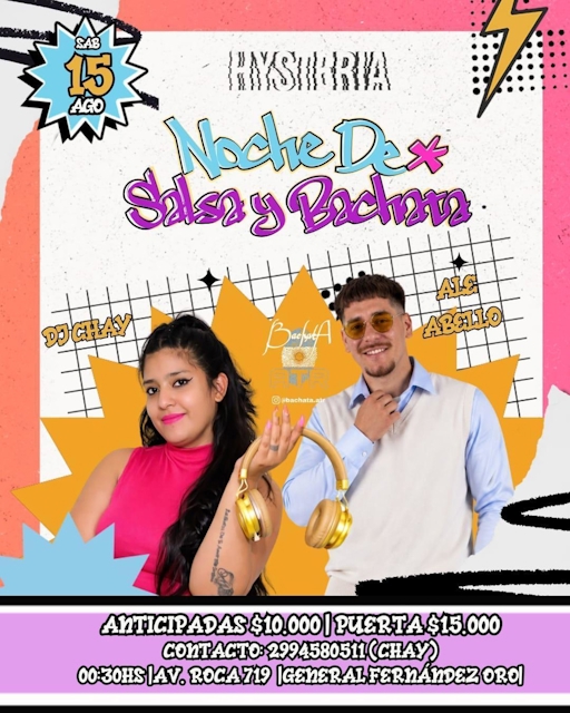 Noche de Salsa y Bachata
