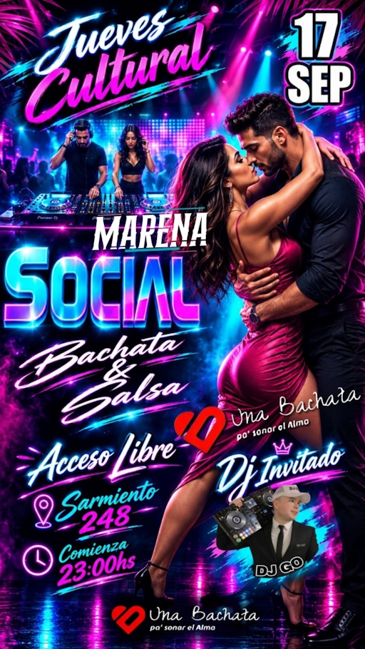 Jueves Cultural Marena Social