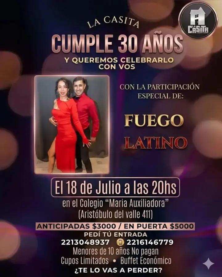 Cumple 30 Años de La Casita