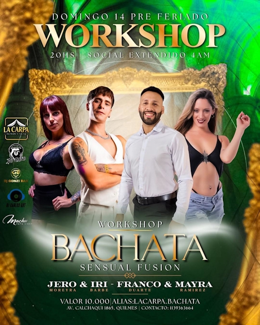 Workshop Bachata Sensual Fusion