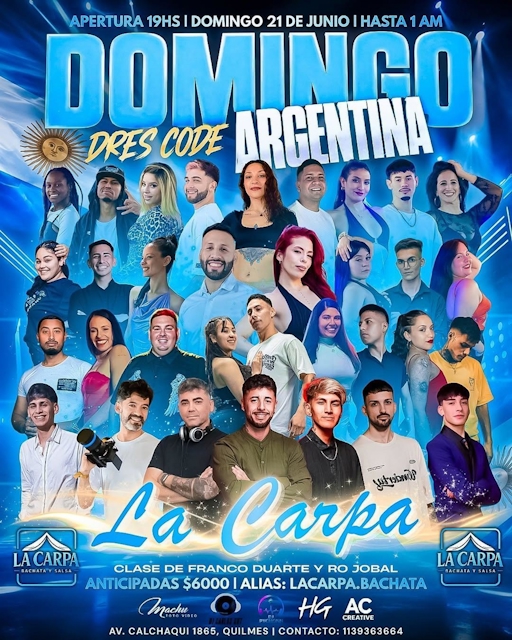 Domingo Argentina en La Carpa