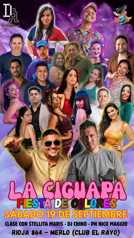 La Ciguapa Fiesta de Colores