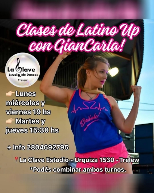 Clases de Latino Up con GianCarla